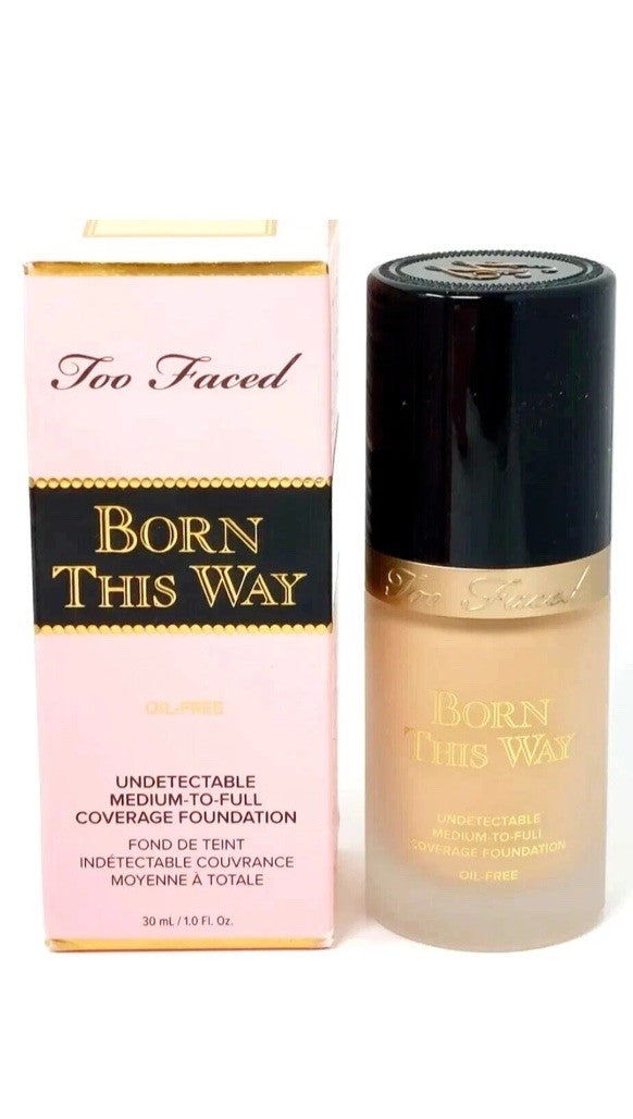 Too Faced Born This Way Undetectable Medium-To-Full Coverage FOUNDATION NUDE