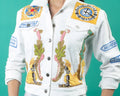 Antica Sartoria 2025 Capri White Jacket Gorgeous  Medium NWT