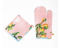 Antica Sartoria 2025 Positano Print Pink Mitten Pot Holder Great Gift Nwt