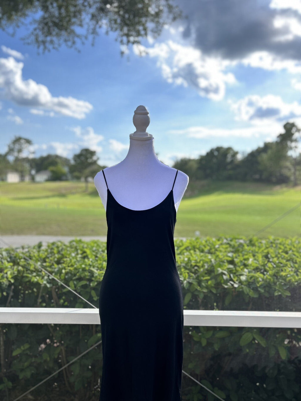 Italian Style Slip Dress 95% Viscose 5% Elastan Hard To Find