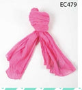 ANTICA SARTORIA 2025 HOT PINK COTTON SCARF  40x70