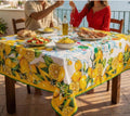 Antica Sartoria 2026 Lemon Tablecloth 70 X 72 Nwt