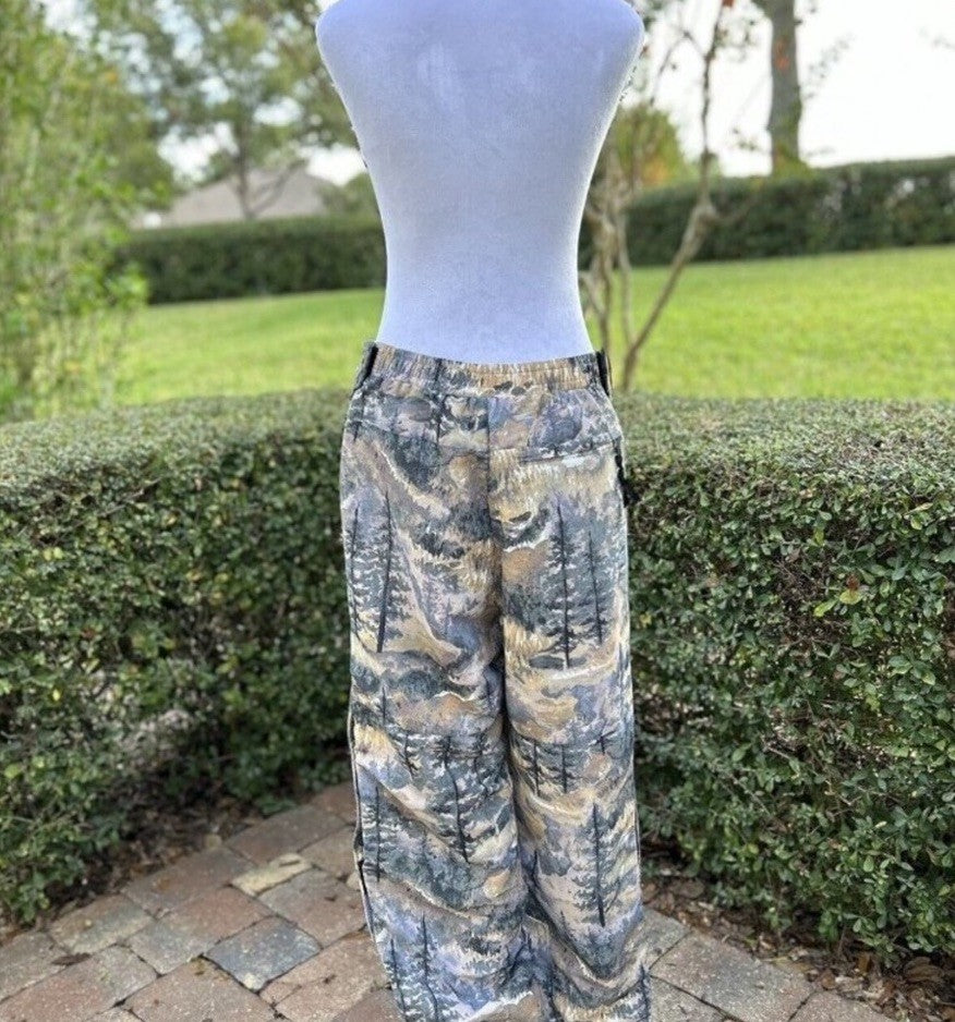 GUCCI X THE NORTH FACE FOREST LINED PANTS NWT SMALL