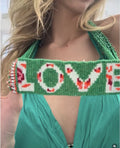 Antica Sartoria 2025 Green LOVE 💚 Necklace