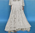 ANTICA SARTORIA 2025 WHITE LACE SKIRT WITH SLIP ONLY NWT ONE SIZE