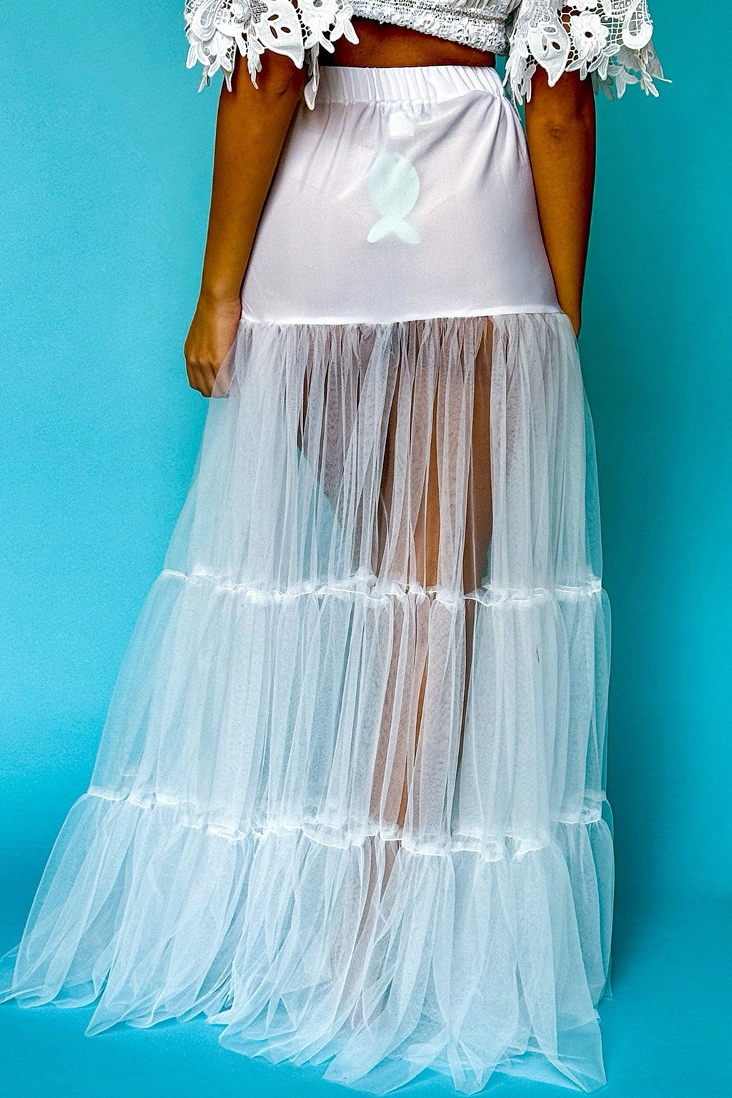 Antica Sartoria White Under Garment Skirt O/S NWT