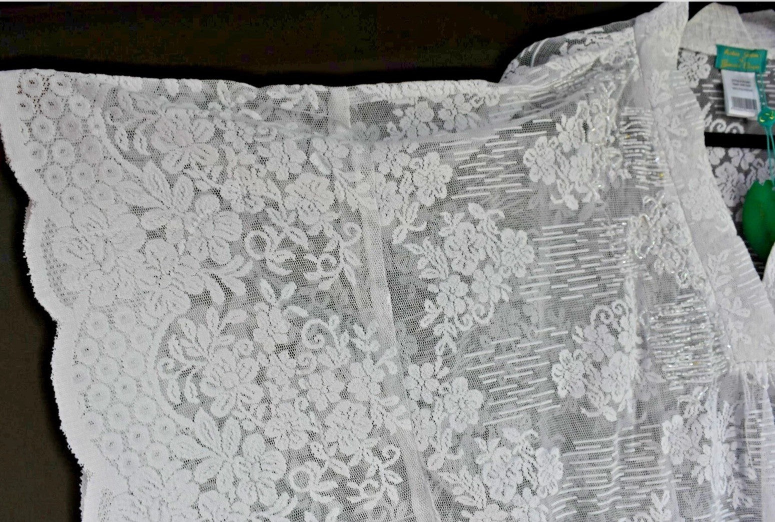 ANTICA SARTORIA 2024 WHITE LACE LONG MUMU/KAFTAN/DRESS NWT OS