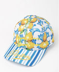 Antica Sartoria Positano Lemon & Blue Cap Baseball Hat NWT