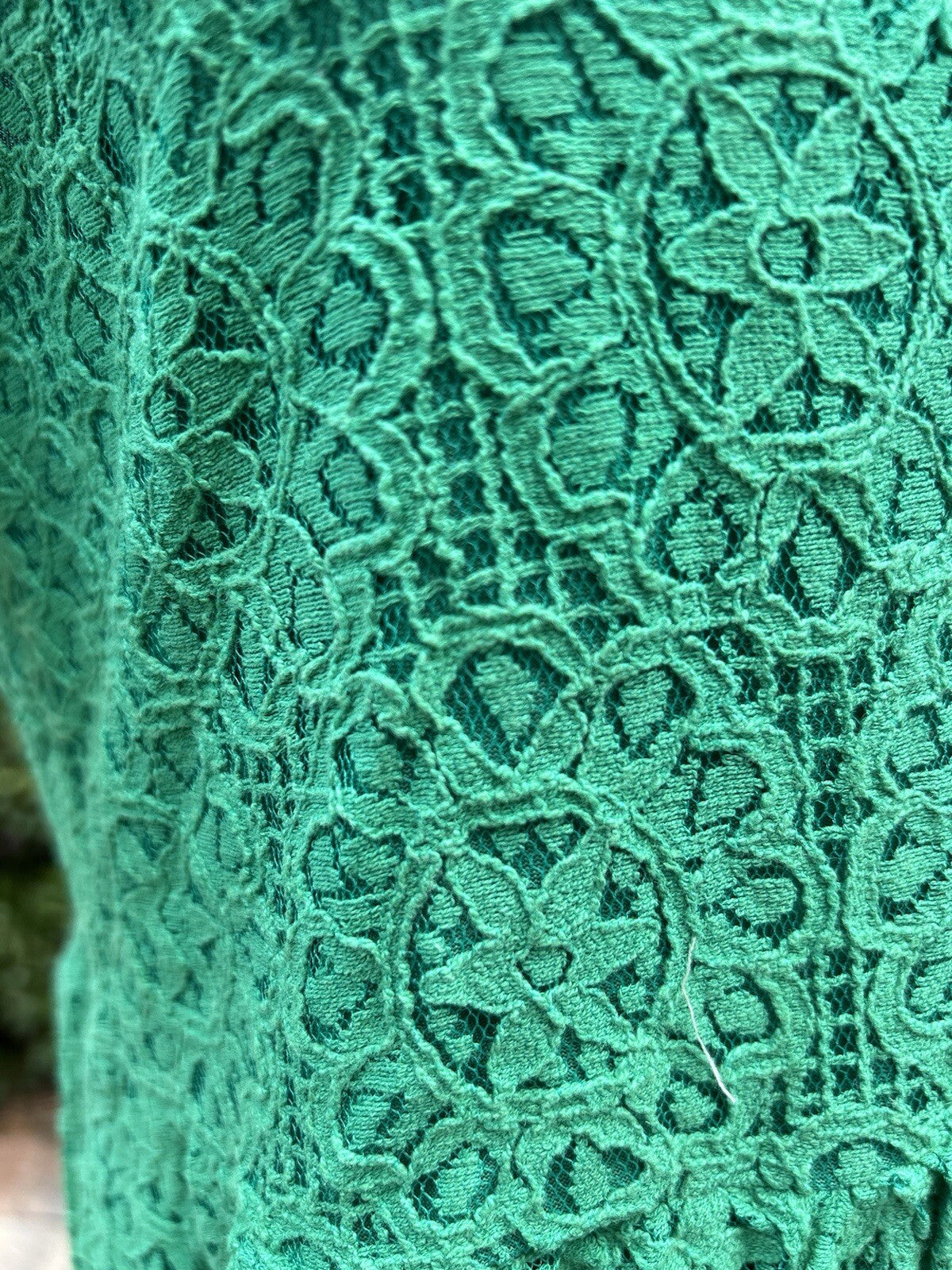 Made In Italy Dress Like Antica Sartoria Embroidered Gorgeous Green M