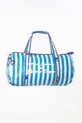 Antica Sartoria 2025 Blue White Sailor Stripe Beach Bag Duffle Nwt