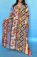 ANTICA SARTORIA 2024 SICILIAN WHEEL LONG MUMU/ KAFTAN/DRESS NWT  LAST ONE