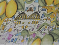 Antica Sartoria Lemon 🍋 & Positano Polychifon Scarf Sarong 40 X 70 NWT