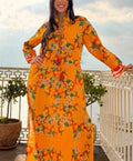 Antica Sartoria 2026 Orange Blossom Kaftan Dress S/M  NWT