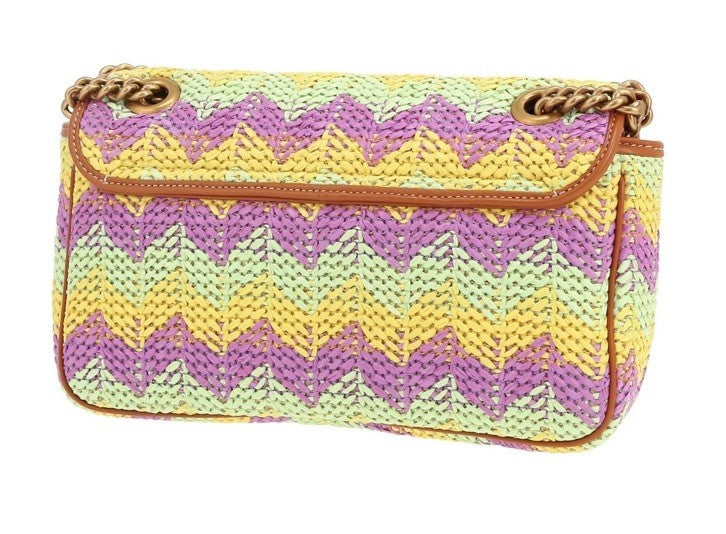 GUCCI GG marmont flap crossbody bag