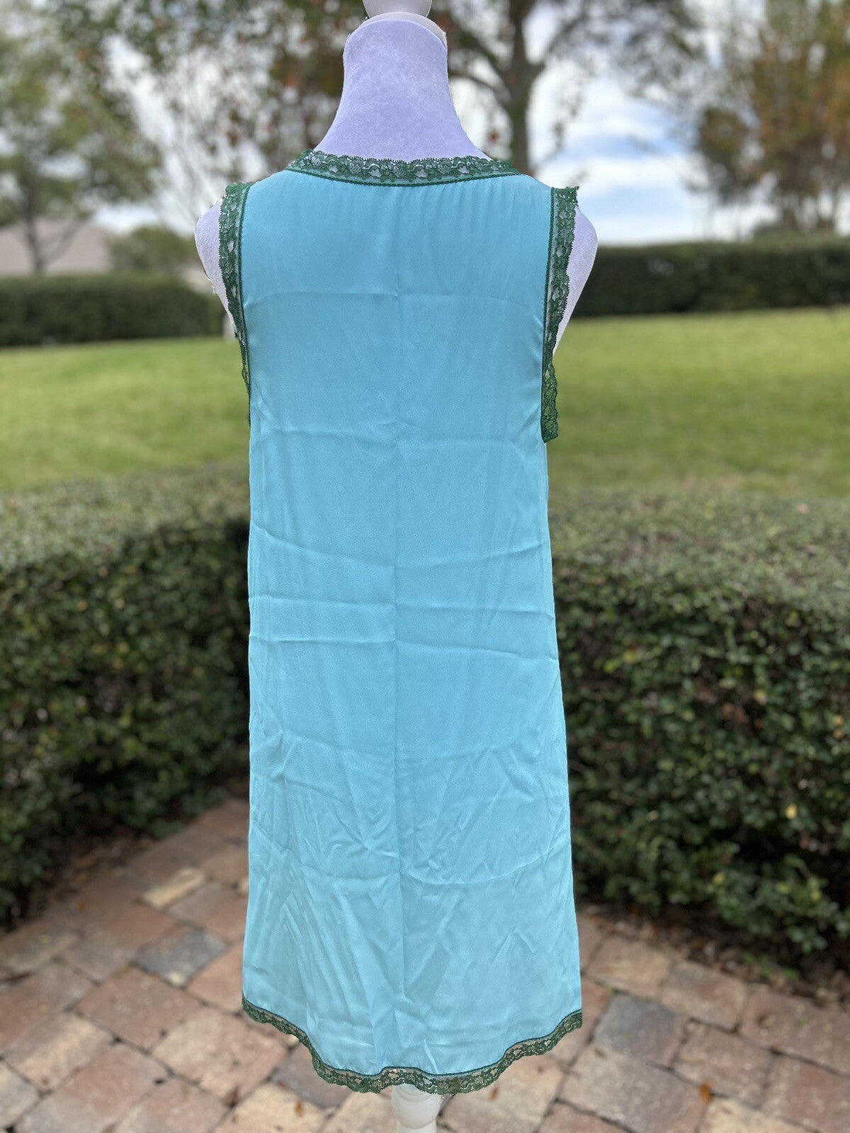 GUCCI LOVE PARADE souvenir from Los Angeles ocean print A LINE DRESS Size 42