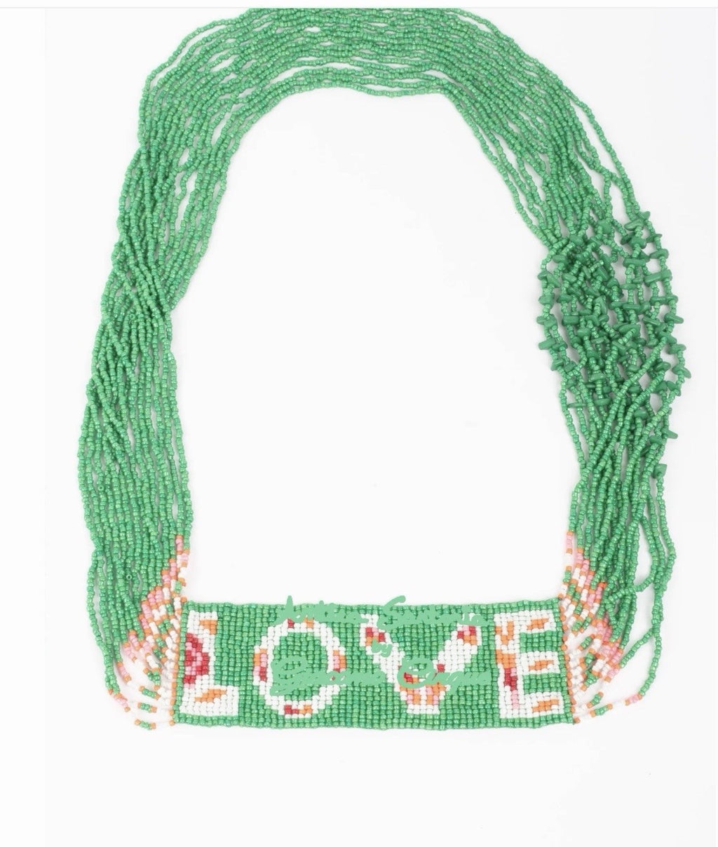 Antica Sartoria 2025 Green LOVE 💚 Necklace