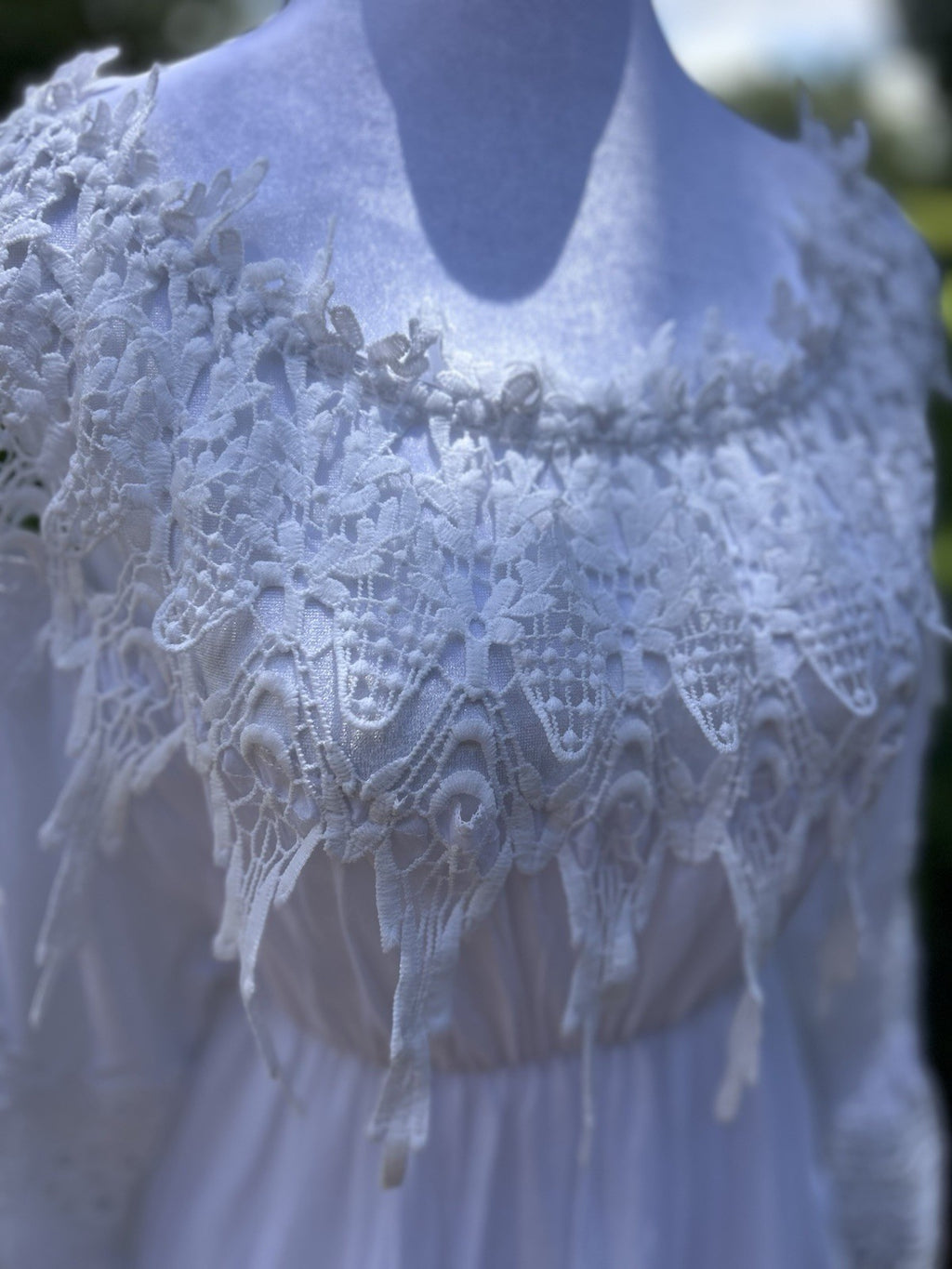 Antica Sartoria Short White Lace & Cotton Dress Gorgeous NWT O/S