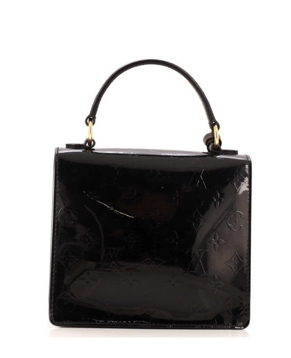 Louis Vuitton Spring Street Vernis Epi Monogram Black/White Leather
