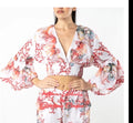 Antica Sartoria 2025 Coral & Seashells Top & Shorts  Set O/S NWT BEAUTIFUL