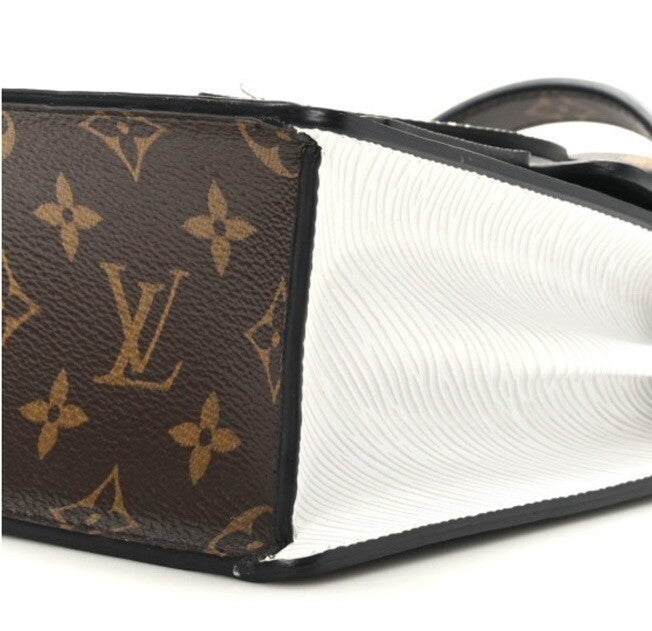Louis Vuitton Spring Street Vernis Epi Monogram Black/White Leather