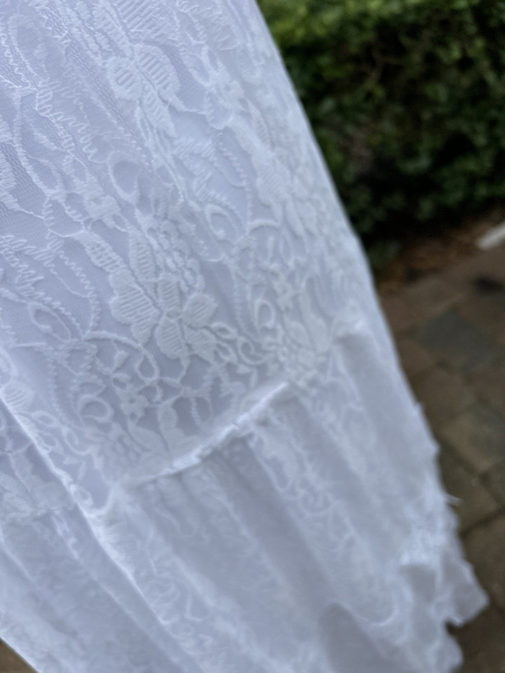 Antica Sartoria 2024 Beautiful White Lace Dress /cover Up Beach NWT  O/S