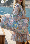 Antica Sartoria 2026 Patchwork Roses And Lemons Hobo Large Tote NWT