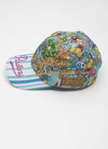 Antica Sartoria Positano Lemon & Blue Cap Baseball Hat NWT