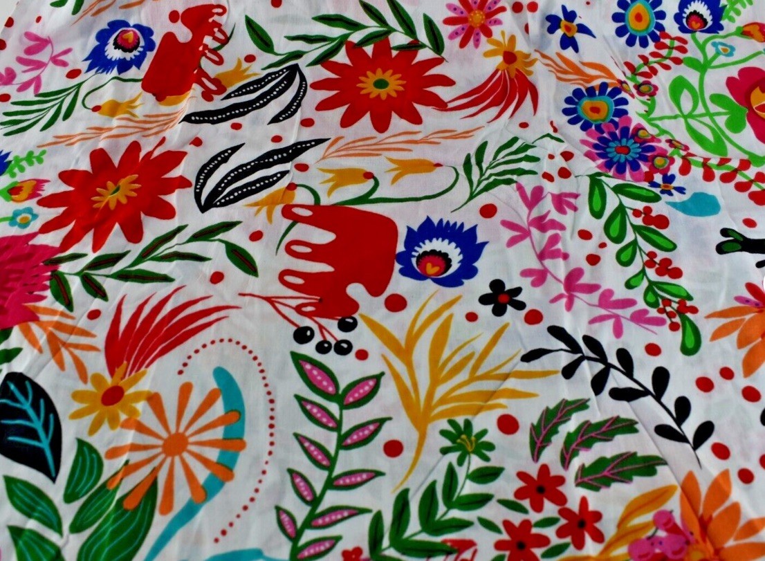 Antica Sartoria 2024 Flower Flowers Long Mumu/ Dress/ Kaftan L/XL LAST ONE