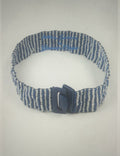 Antica Sartoria Blue Expandable Belt Nwt O/S