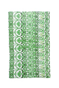 antica sartoria 2025 Green White Scarf Cotton 40 X 70 NWT