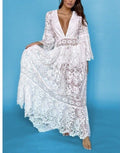 ANTICA SARTORIA WHITE LACE BEACH PARTY DRESS GORGEOUS NWT O/S