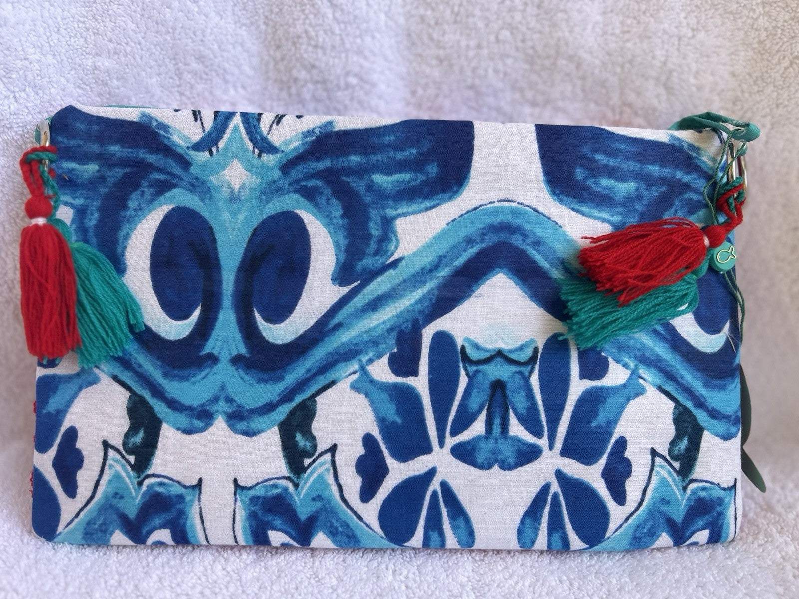 ANTICA SARTORIA 2025 EYE PURSE BAG CLUTCH RED NWT GORGEOUS