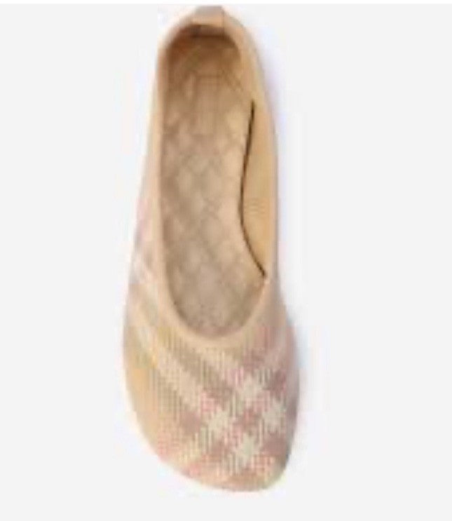 Burberry Burberry Checked Slip-On Ballerina NWT SIZE 8.5