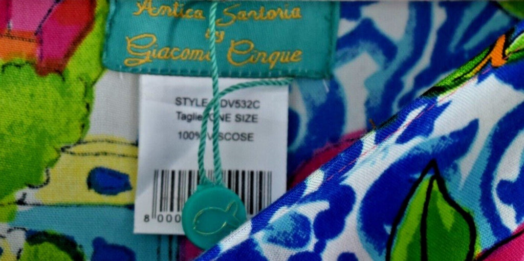ANTICA SARTORIA 2024 CITY BY THE SEA LONG MUMU/KAFTAN/DRESS NWT L/XL TO XXL