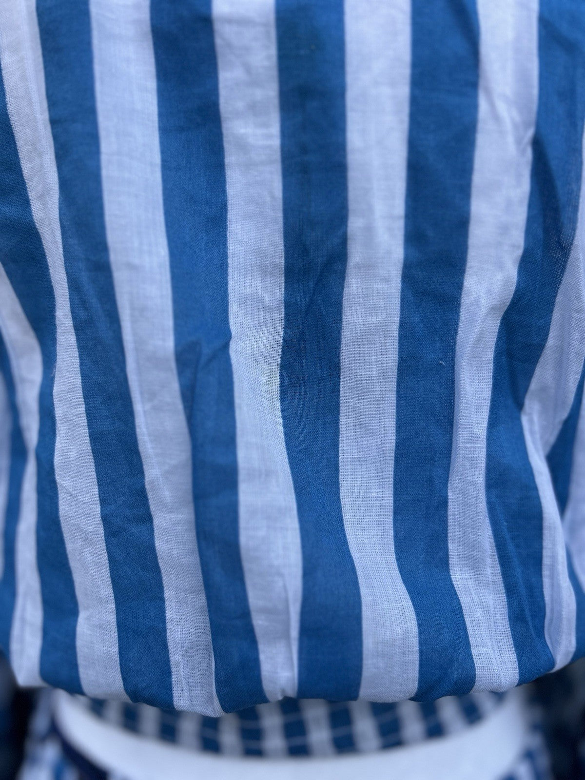 Antica Sartoria 2025 Blue & White Pants Top 2 Pc Set NWT