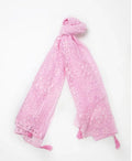 Antica Sartoria 2025 Gorgeous Lace Scarf  Sarong Pink NWT