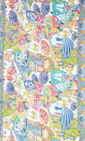 Antica Sartoria 2025 POSITANO Colorful Cotton Scarf Sarong 40 X 70 NWT