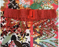 Antica Sartoria Expandable Red Seashell& Corals Belt Nwt