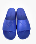 PRADA Women's EVA Rubber Triangle Logo 20mm SLIDE SANDALS NIB Size 39