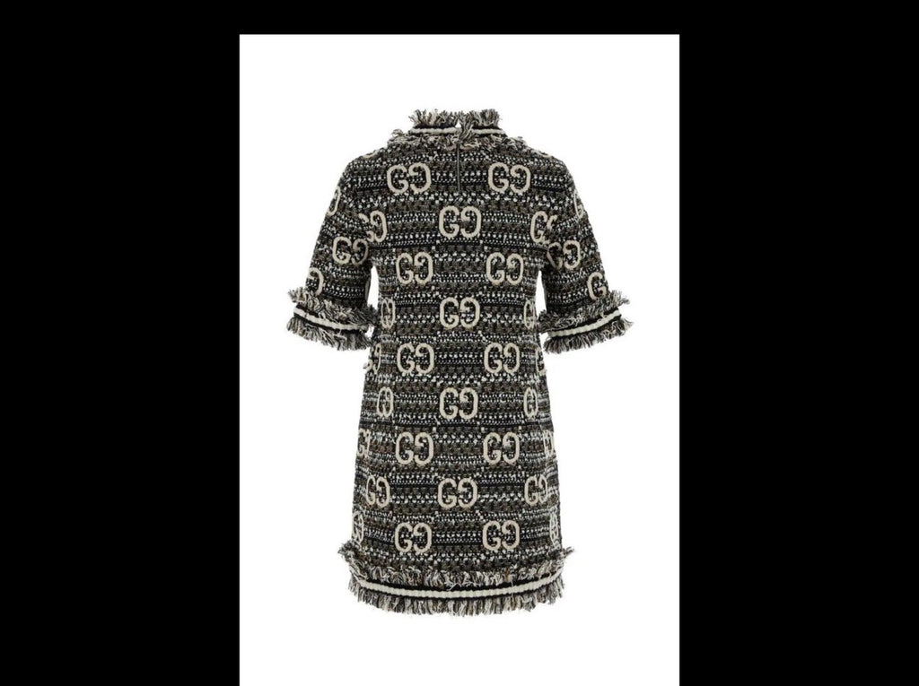 Gucci Women Boucle Mini Dress Gorgeous Large NWT