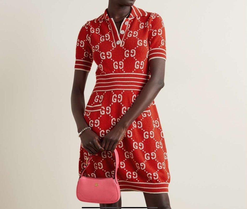 GUCCI Cotton Jacquard Cotton Dress Small NWt Perfect For Holidays