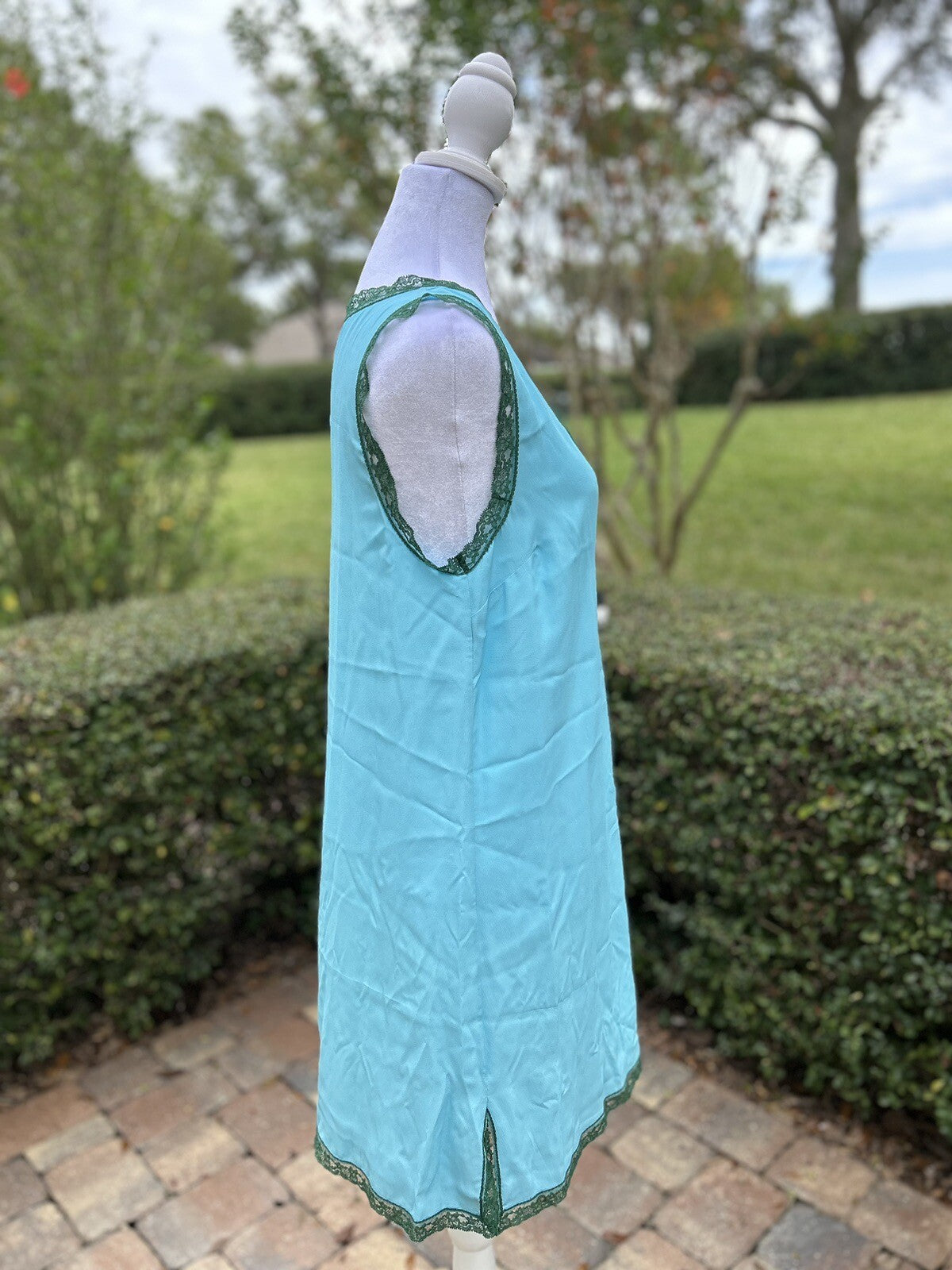 GUCCI LOVE PARADE souvenir from Los Angeles ocean print A LINE DRESS Size 42