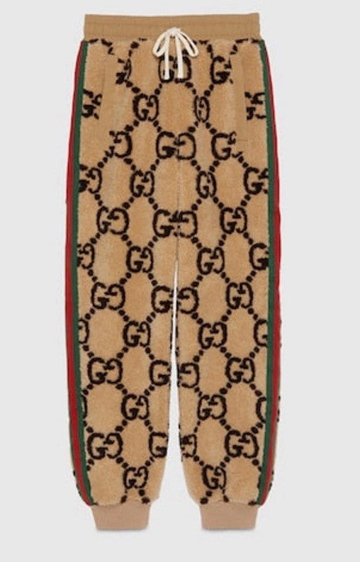 Gucci GG Jacquard Jogging Pants Size Large NWT Matching Jacket Available