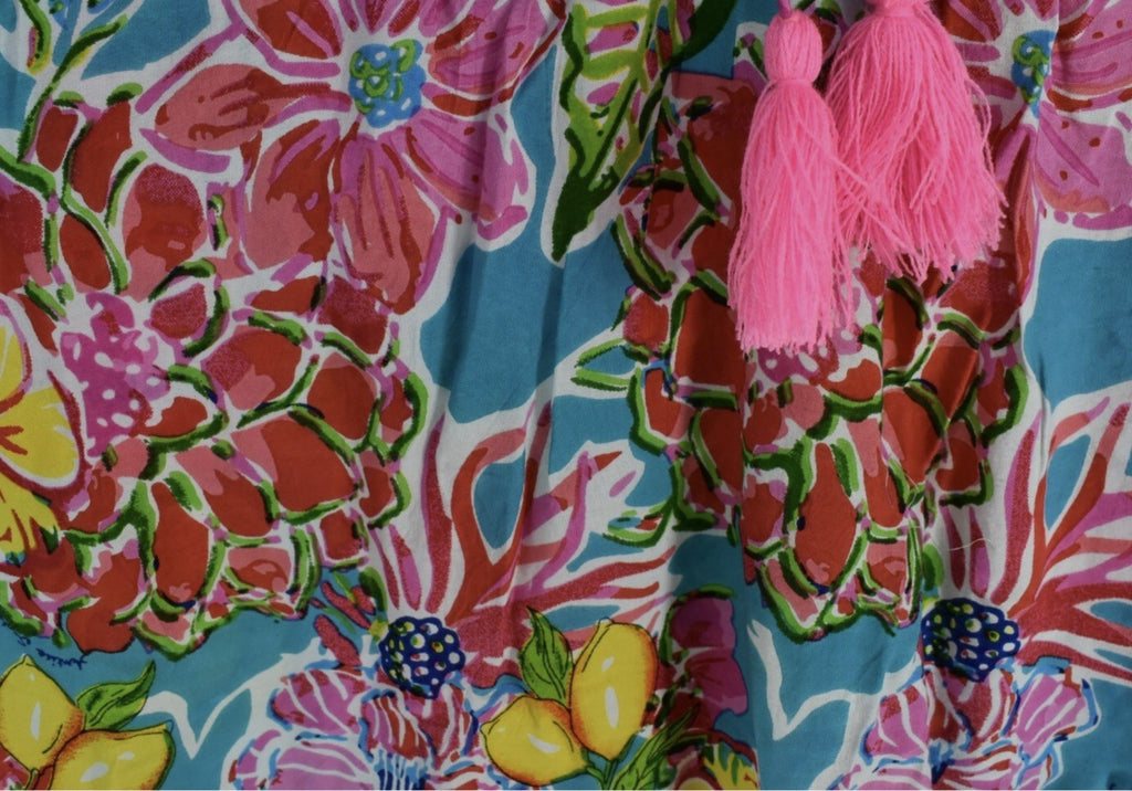 Antica Sartoria. 2024 FLOWER FLOWERS SHORT PONCHO/DRESS/TOP