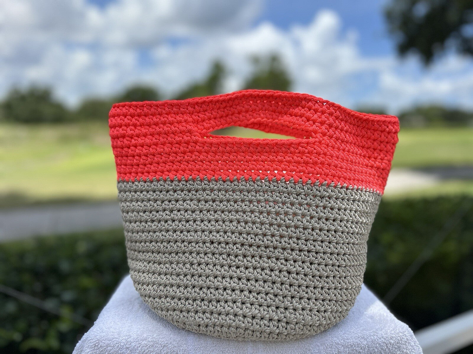 Crochet Hand Made Evil Eye Bag Luxury Macrame knit Bucket bag Multicolor 🧶🧿