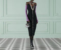 GUCCI 2024 THE SEXIET ZIPPER BLACK DRESS SIZE 44 IT NWT GORGEOUS