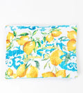 Antica Sartoria Lemons 🍋 Lemons Clutch Laptop Zipper Bag NWT