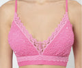 Antica Sartoria Beaded Smocked Back Bra-Lette Size 32-36D Nwt Perfect Pink