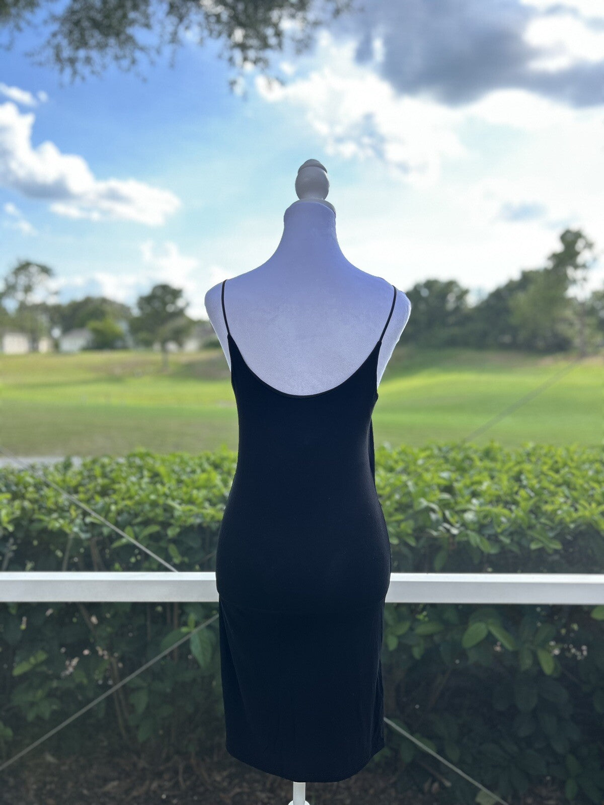 Italian Style Slip Dress 95% Viscose 5% Elastan Hard To Find