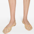 Burberry Burberry Checked Slip-On Ballerina NWT SIZE 8.5